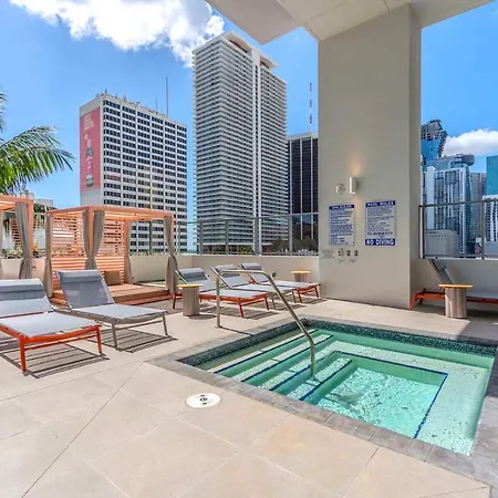 Unique Dt Miami Apts With Amenities Like Pool, Gym, Restaurants & Cowork Lounge By Luahost Apartamento